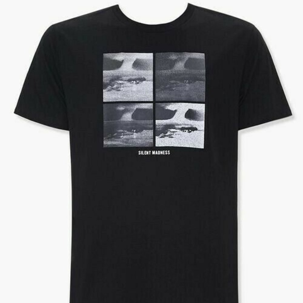 FOREVER 21 Men's Silent Madness Graphic Tee